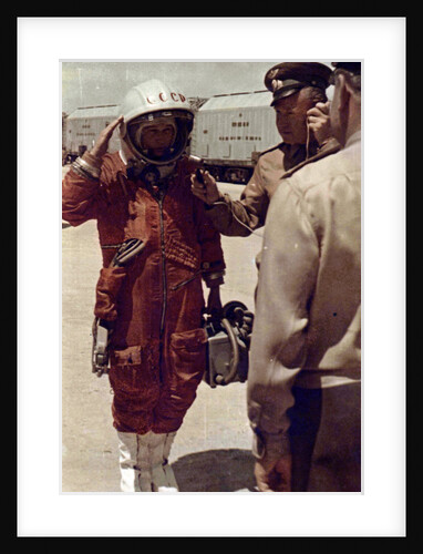 Valentina Tereshkova, Russian cosmonaut, Baikonur Cosmodrome, USSR, 16 June 1963 by Unknown
