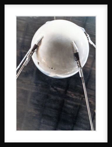 Sputnik 1, Russian satellite, 1957 by Unknown