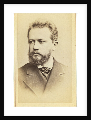 Pyotr Tchaikovsky, Russian composer, 19th century. by Wesenberg