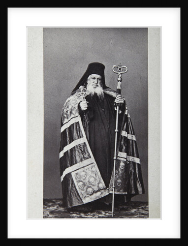Makarios, Archbishop of the St Panteleimon Monastery on Mount Athos, Greece, 1870s by Unknown