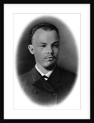 Vladimir Ulyanov (Lenin) as a student, Samara, Russia, 1890 by Unknown