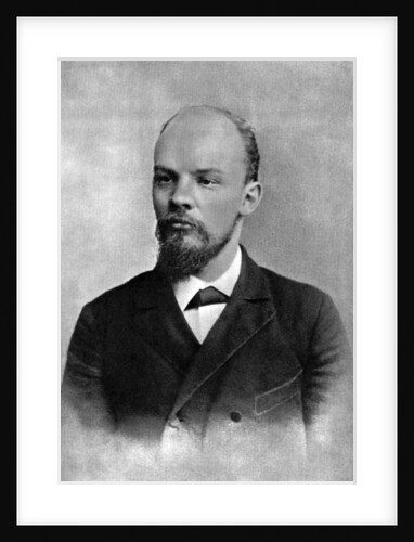Vladimir Ulyanov (Lenin), Russian Bolshevik revolutionary, St Petersburg, Russia, February 1897 by Unknown