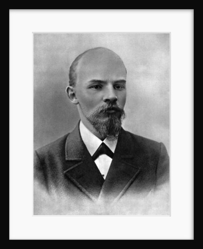 Vladimir Ulyanov (Lenin), Russian Bolshevik revolutionary, Moscow, Russia, February 1900 by Unknown