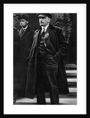 Vladimir Ilich Lenin, Russian Bolshevik leader, Moscow, Russia, 1 May 1919 by Unknown