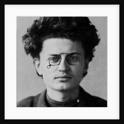 Police photograph of Leon Trotsky, Russian revolutionary, 1898 by Unknown