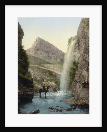 Waterfall near Kislovodsk, Russia, c1895 by Anonymous