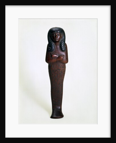 Wooden ushabti figurine of Mutry, Ancient Egyptian, 16th or 15th century BC by Unknown