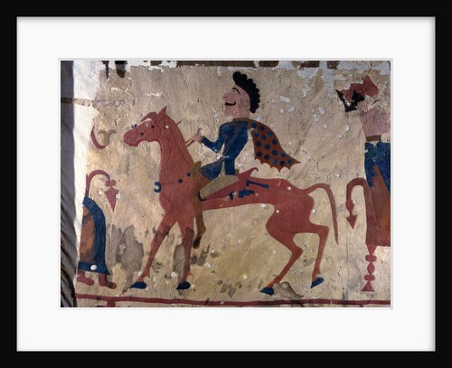 Horseman, Pazyryk felt artefact (carpet detail), 5th or 4th century BC by Unknown