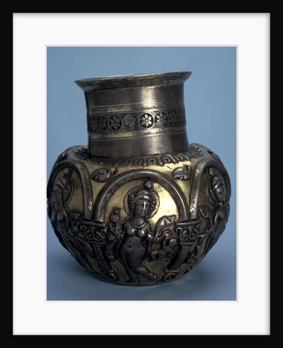 Gilded silver jug with dancing girls, Sasanian, 5th or 6th century by Unknown