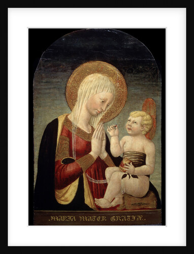 Madonna and Child with Pomegranate, 15th century by Neri di Bicci