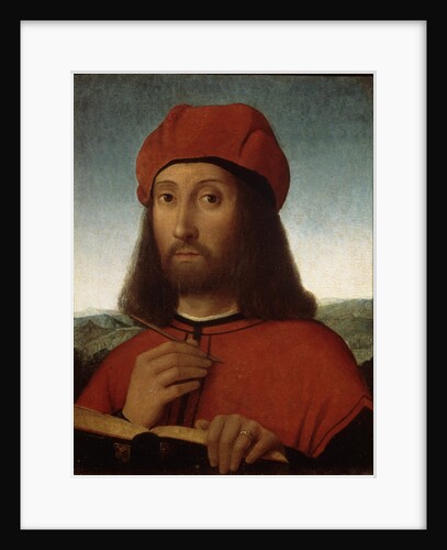 Portrait of a Man, late 15th or early 16th century. by Antonio de Saliba
