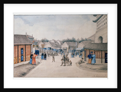 Chinese Sketches, Tsyan Minh Bridge, c1804-c1806 by Ivan Petrovich Alexandrov