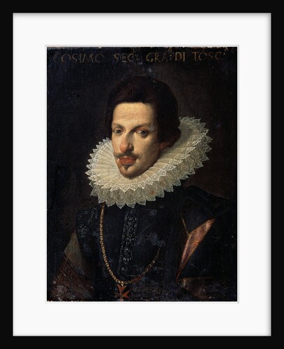 Portrait of Grand Duke of Tuscany Cosimo II de Medici, 17th century by Justus Sustermans