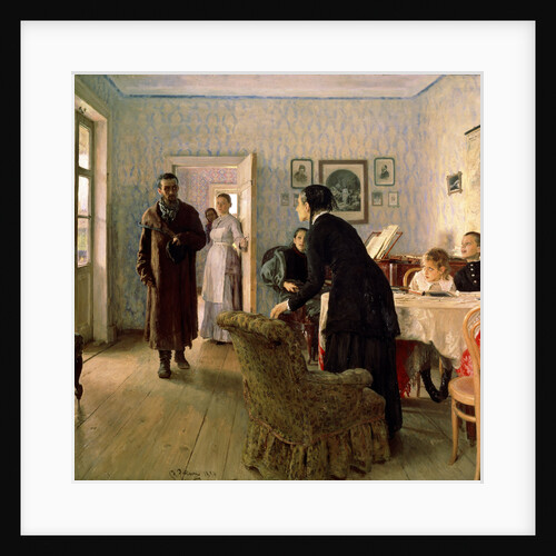 Unexpected Return, c1884-c1888 by Il'ya Repin