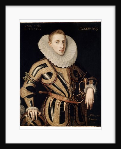 Portrait of Don Diego de Villamayor, 1605. by Juan Pantoja de la Cruz