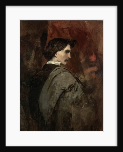 Self-portrait, c1854-c1858 by Anselm Friedrich Feuerbach