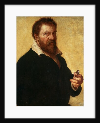 Self-portrait, 1566. by Lambert Lombard