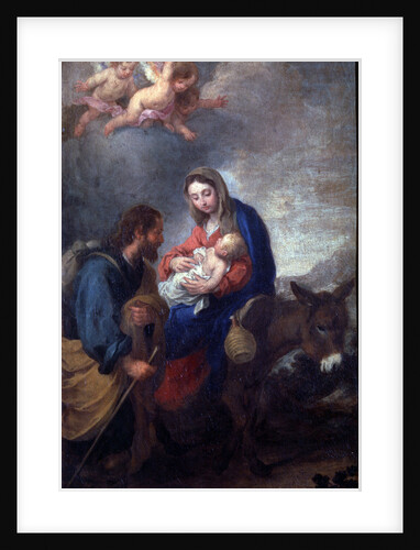 The Flight into Egypt, 17th century by Bartolomé Esteban Murillo