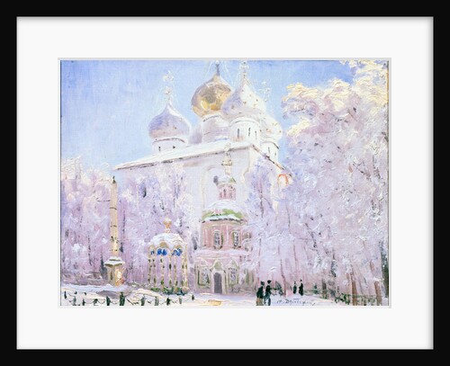 Winter in the Trinity Sergius Lavra in Sergiev Posad, c1910 by Nikolay Dubovskoy
