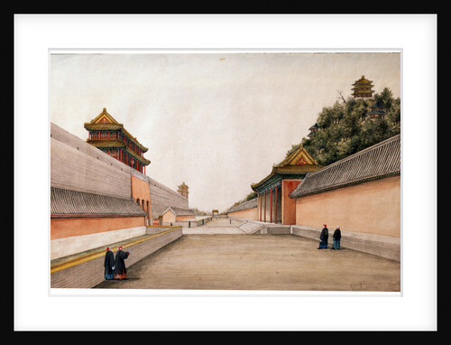 Chinese Sketches, the Winter Palace in Beijing, c1804-c1806 by Ivan Petrovich Alexandrov