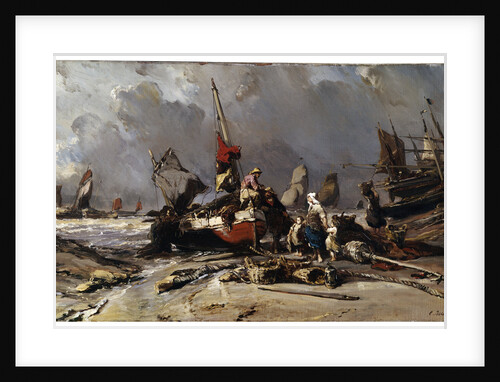 After the Storm, 1869 by Eugene Isabey