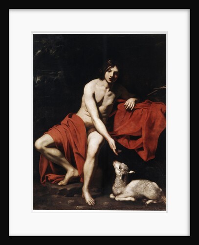 Saint John the Baptist in the Wilderness, c1615-c1620 by Nicolas Regnier