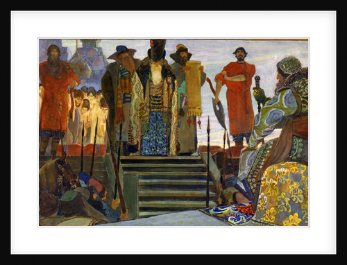 A Boyars Execution During the Reign of Tsar Ivan the Terrible, 1906. by Vasili Vladimirov