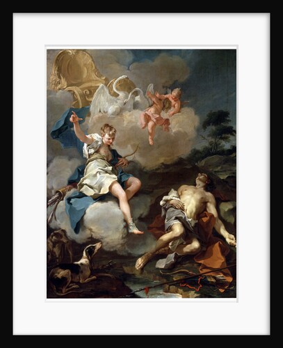 Diana and Endymion, 1723 by Giovanni Battista Pittoni the Younger