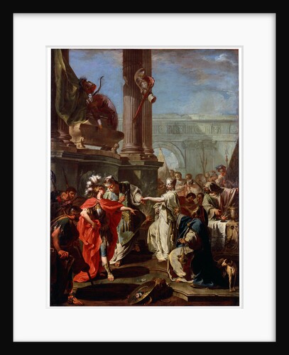 The Sacrifice of Polyxena, 1730s by Giovanni Battista Pittoni the Younger