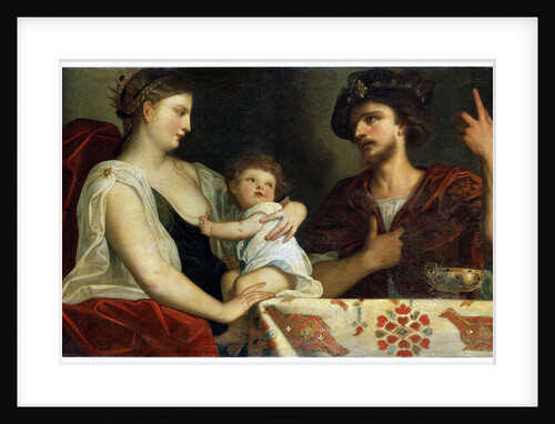 Eumenes and Roxana, 17th century by Padovanino