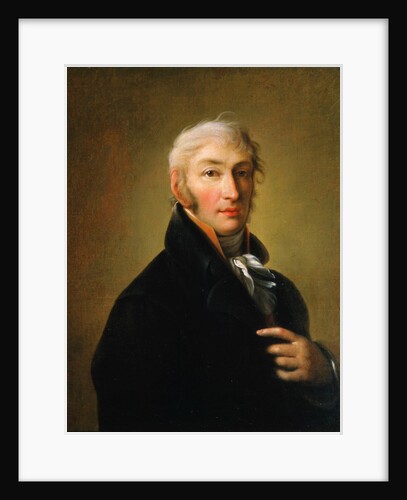 Portrait of the author and historian Nikolay M Karamzin, 1805 by Giovanni Battista Ortolani Damon