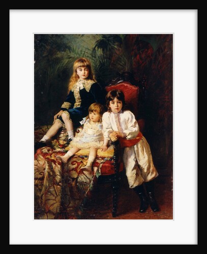 The Balashovs Children, 1880 by Konstantin Makovsky