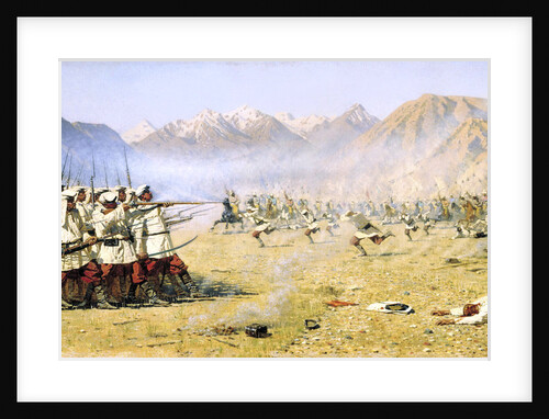 A Sudden Attack, 1871 by Vasily Vereshchagin