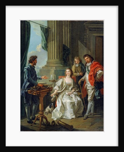 Pneumatic Experiment, 1777 by Amédée van Loo
