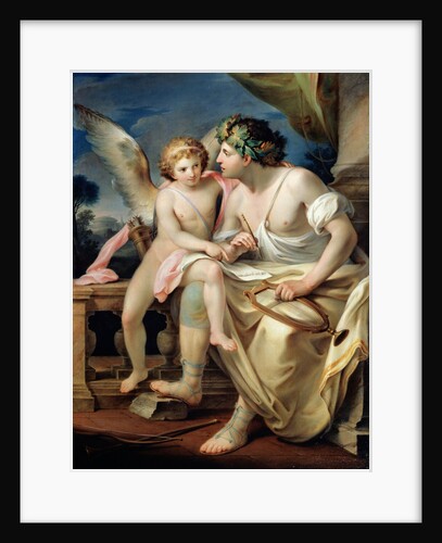 Poets Inspiration, 1785. by Mariano Rossi