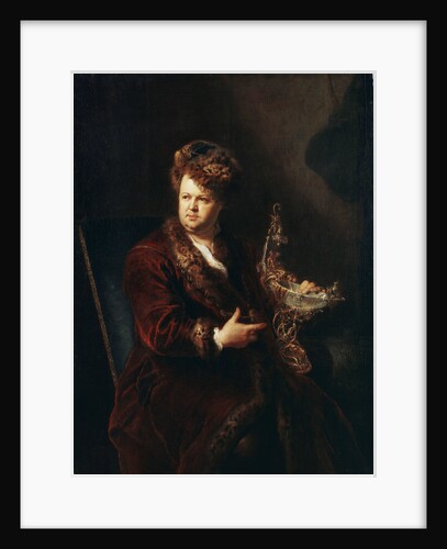 Portrait of the Jeweller Johann Melchior Dinglinger, c1721 by Antoine Pesne