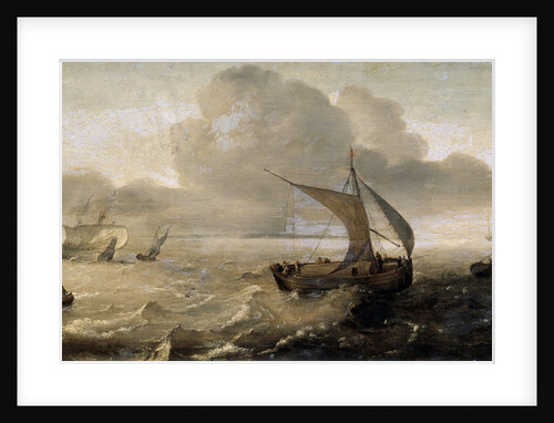 Stormy Sea, 17th century by Hans Goderis
