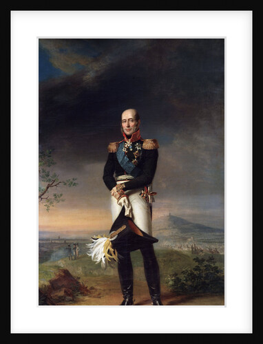 Portrait of Field Marshal Count Mikhail Barklay-de-Tolli, 1829 by George Dawe
