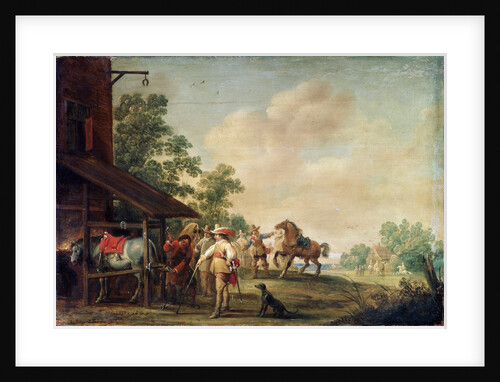 A Forge, 1648 by Pieter Meulener