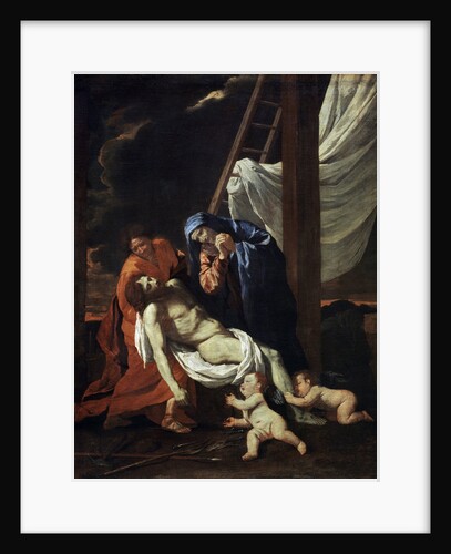 The Descent from the Cross, 1620s by Nicolas Poussin