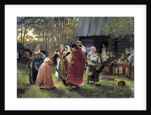 Eve-of-the-Wedding Party, 1889 by Alexei Ivanovich Korzukhin