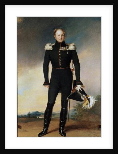 Portrait of Emperor Alexander I, 1825 by George Dawe