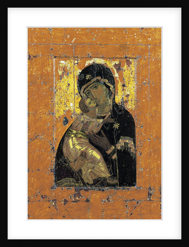 The Virgin of Vladimir, Byzantine icon, early 12th century by Unknown