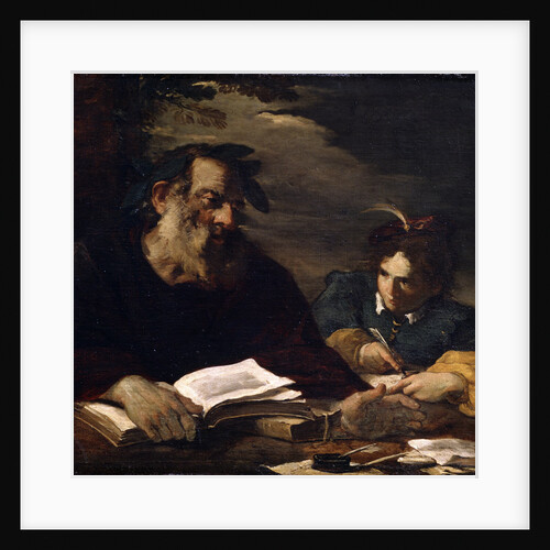 Homer Dictating his Poems, 17th century by Pier Francesco Mola