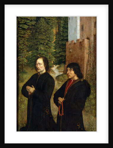 Two Representatives of the Guild of Shoemakers, c1492-c1494 by Master of Saint Crispin and Crispinian