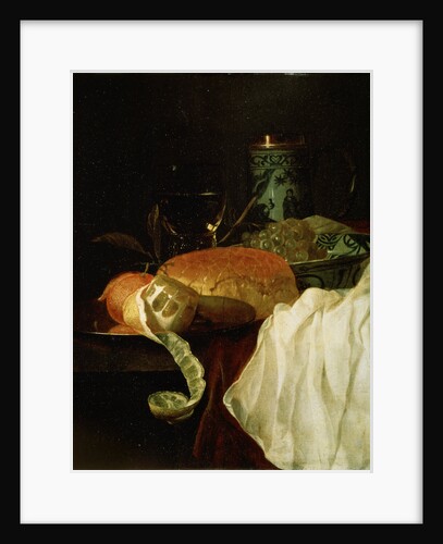 Fruit, Bread and Wine, 17th century. by Juriaen van Streeck