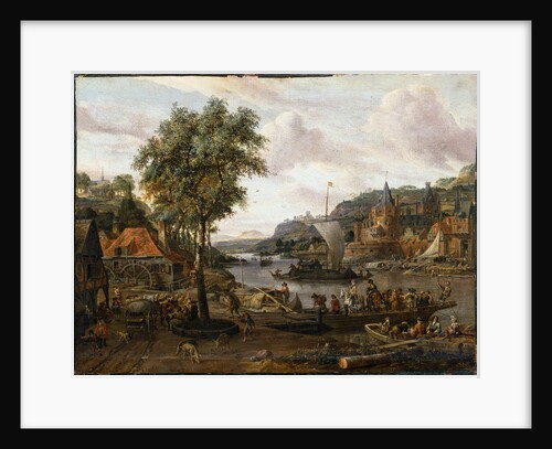 Sailing Boats, 17th or early 18th century by Abraham Storck