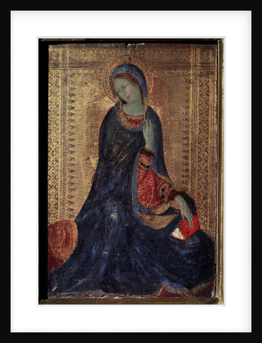 Virgin Annunciate, c1340-c1344 by Simone Martini