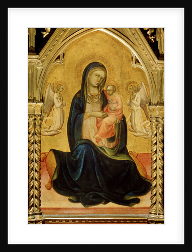 The Virgin and Child with Angels (Madonna of Humility), c1408-c1410 by Lorenzo Monaco