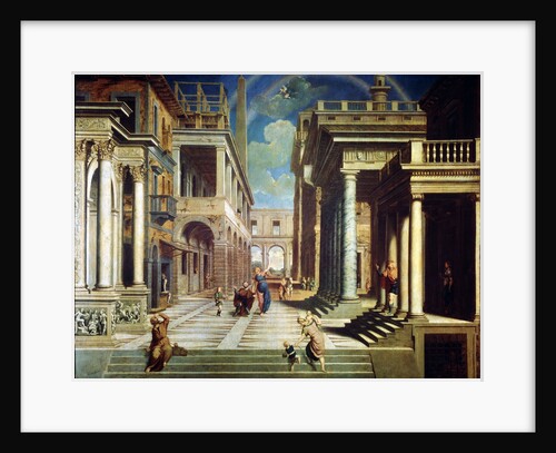 The Apparition of the Sibyl to Caesar Augustus, 1535. by Paris Bordone